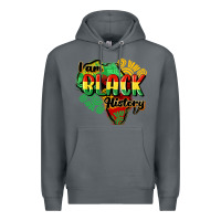 Rock i am black history Premium Hoodie - CowGirlArtShop