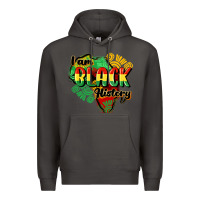 Smoke i am black history Premium Hoodie - CowGirlArtShop
