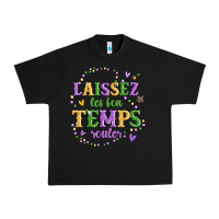 Black laissez les bon temps rouler Urban Heavy Tee - MaliasSmallBusiness