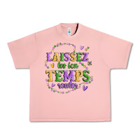 Salmon laissez les bon temps rouler Urban Heavy Tee - MaliasSmallBusiness