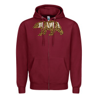 Burgundy Mama Zipper Hoodie - Bettercallsaul