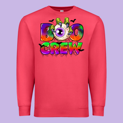 Boo Crew Premium Sweatshirt Designed By Cowgirlartshop