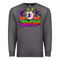Charcoal Heather boo crew Premium Sweatshirt - CowGirlArtShop