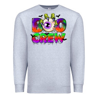 Heather Grey boo crew Premium Sweatshirt - CowGirlArtShop