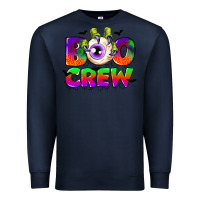 Navy boo crew Premium Sweatshirt - CowGirlArtShop