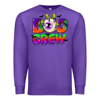 Purple boo crew Premium Sweatshirt - CowGirlArtShop