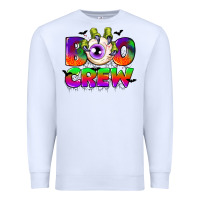 White boo crew Premium Sweatshirt - CowGirlArtShop