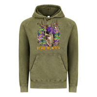 Vintage Olive bead hunter Vintage Hoodie - MaliasSmallBusiness