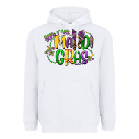 White little miss mardi gras Heavyweight Hoodie - CowGirlArtShop