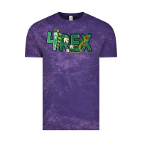 Cloud Purple four rex Vintage Tee - MaliasSmallBusiness
