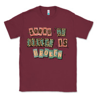 Burgundy sorry my filter is broken Classic Tee - MaliasSmallBusiness