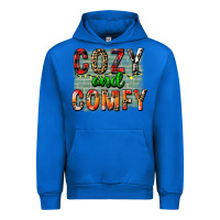 Cobalt cozy and comfy Urban Hoodie - FaDigitalArtStudio