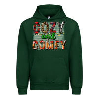 Forest Green cozy and comfy Urban Hoodie - FaDigitalArtStudio