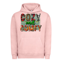 Pigment Salmon cozy and comfy Urban Hoodie - FaDigitalArtStudio