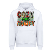 White cozy and comfy Urban Hoodie - FaDigitalArtStudio