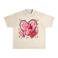 Sandshell valentines hearts Urban Heavy Tee - MaliasSmallBusiness