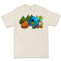 Bone camp in the woods Premium Tee - AdoDesignShop