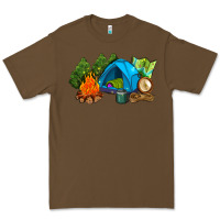 Cacao camp in the woods Premium Tee - AdoDesignShop