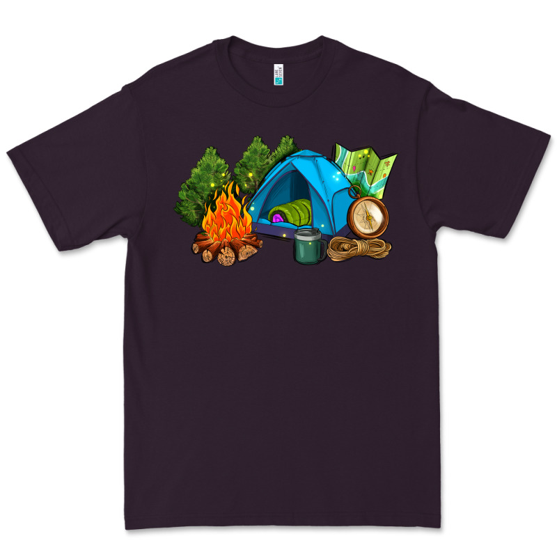 Camp In The Woods Premium Tee by AdoDesignShop | Teevron