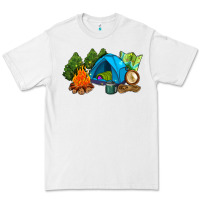 White camp in the woods Premium Tee - AdoDesignShop