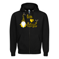 Black Bee Kind Zipper Hoodie - Bettercallsaul