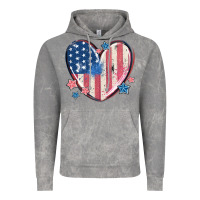 Cloud Rock usa heart Vintage Hoodie - MaliasSmallBusiness