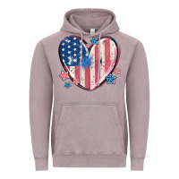 Vintage Zinc usa heart Vintage Hoodie - MaliasSmallBusiness