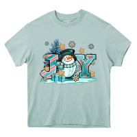 Arona cute coffeecup snowmanand joy Heavy Core Tee - AdoDesignShop