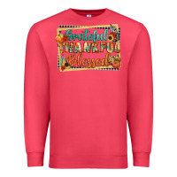 Cardinal thankful grateful blessed Premium Sweatshirt - CowGirlArtShop