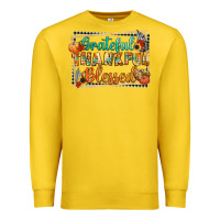 Lemon thankful grateful blessed Premium Sweatshirt - CowGirlArtShop