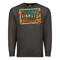 Smoke thankful grateful blessed Premium Sweatshirt - CowGirlArtShop