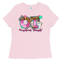 Bubblegum Pink ot occupational therapist Ladies Tee - AdoDesignShop