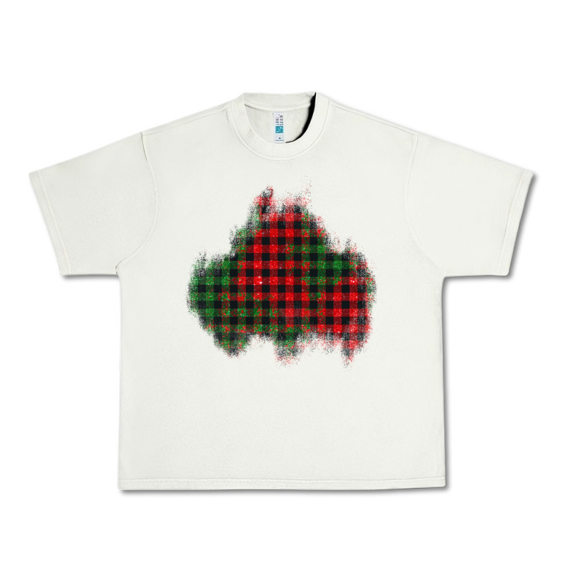 Christmas Glitter Patch Urban Heavy Tee by AdoDesignShop | Teevron