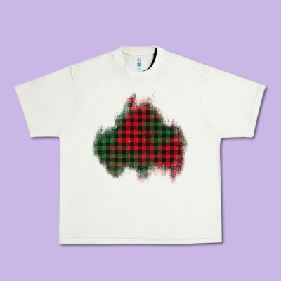 Christmas Glitter Patch Urban Heavy Tee Designed By Adodesignshop