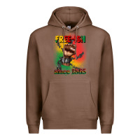 Chestnut free ish since 1865 juneteenth Premium Hoodie - CowGirlArtShop