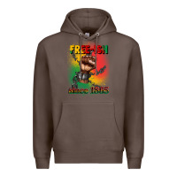 Coffee free ish since 1865 juneteenth Premium Hoodie - CowGirlArtShop