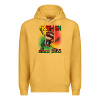 Mustard free ish since 1865 juneteenth Premium Hoodie - CowGirlArtShop