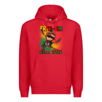 Red free ish since 1865 juneteenth Premium Hoodie - CowGirlArtShop