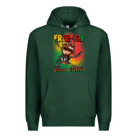 Sports Green free ish since 1865 juneteenth Premium Hoodie - CowGirlArtShop