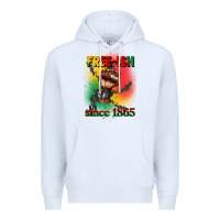 White free ish since 1865 juneteenth Premium Hoodie - CowGirlArtShop