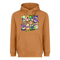 Meerkat king cake mardi gras Heavyweight Hoodie - CowGirlArtShop