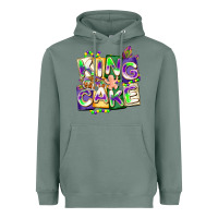Sage king cake mardi gras Heavyweight Hoodie - CowGirlArtShop