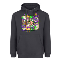 Smoke king cake mardi gras Heavyweight Hoodie - CowGirlArtShop