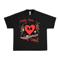 Black cooler than cupid Urban Heavy Tee - MaliasSmallBusiness