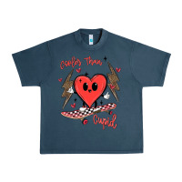 Midnight Navy cooler than cupid Urban Heavy Tee - MaliasSmallBusiness