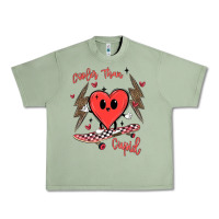Oil Green cooler than cupid Urban Heavy Tee - MaliasSmallBusiness