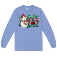 Colony Blue tis the season to sparkle snowman Long Sleeve Tee - MaliasSmallBusiness