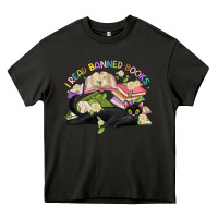 Asphalt i read banned books Heavy Core Tee - Artiststas