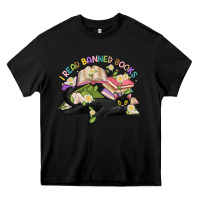 Black i read banned books Heavy Core Tee - Artiststas