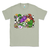 Matcha gamer mardi gras game controller Classic Tee - MaliasSmallBusiness